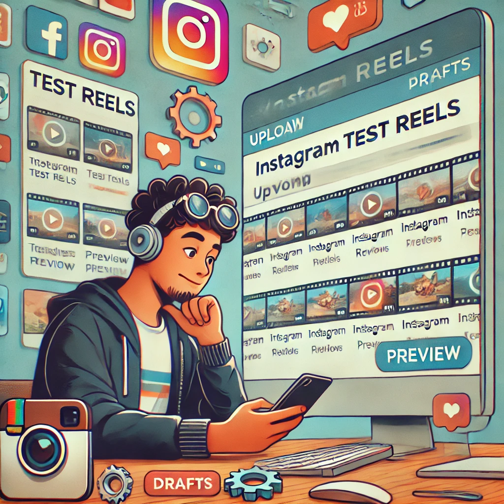 otimizar sua estratégia de conteúdo de vídeo com Instagram Trial Reels