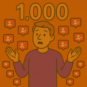 Ganhar 1000 Seguidores no Instagram em 7 Dias