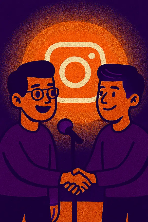 Como usar os posts de colaboração do Instagram
